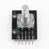 Módulo Encoder Rotativo Incremental de 20 Pulsos compatible con Arduino, modelo KY-040 vista superior